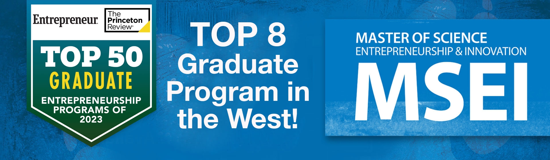 Top 8 Graduate Program in the West